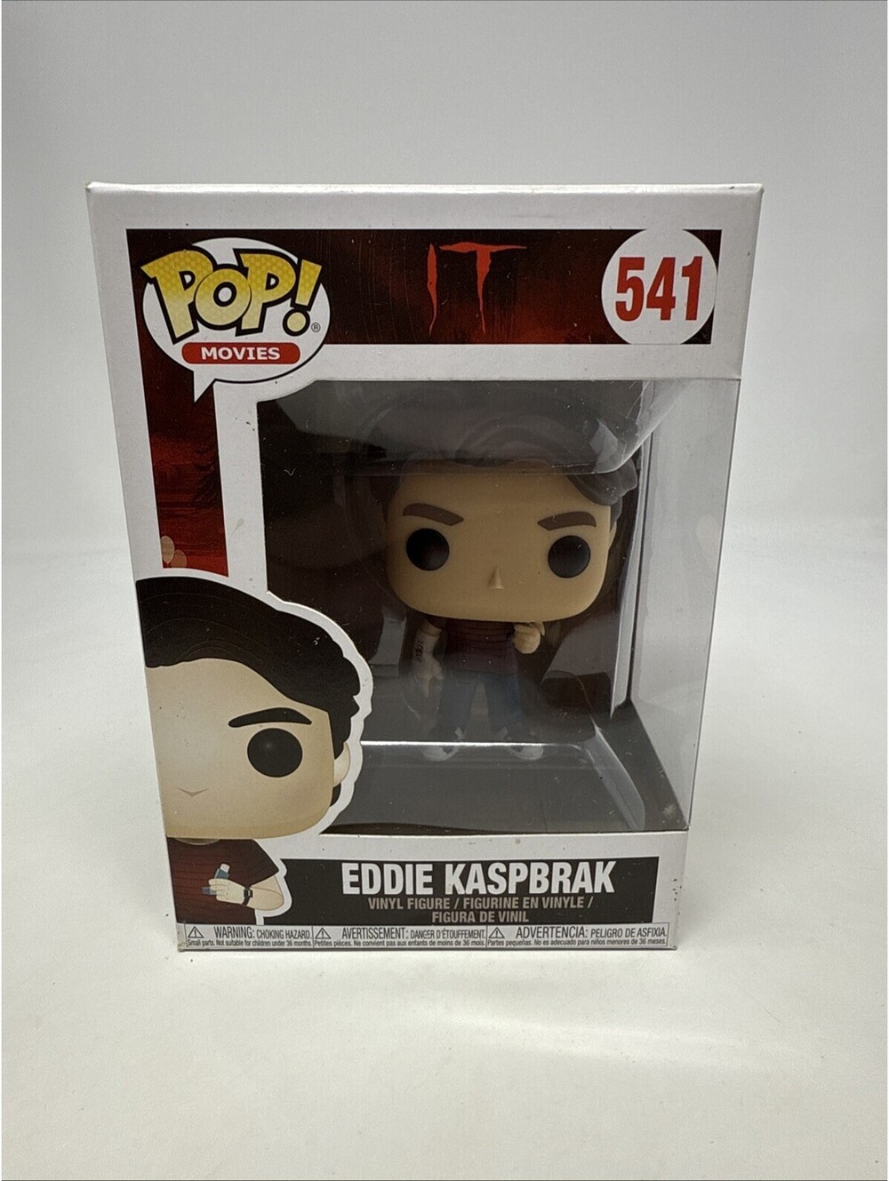 Funko Pop! Vinyl: It - Eddie Kaspbrak #541 Damaged